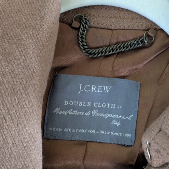 J. Crew Double Cloth Coat - Picture 3 of 4